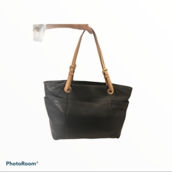 Michael kors blue leather zipper tote bag - Picture 3 of 16